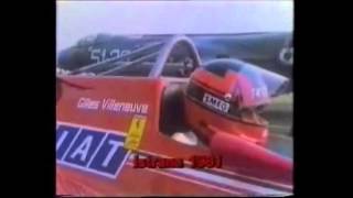 Gilles Villeneuve a Istrana contro un caccia Starfighter F104S [upl. by Ynnub]