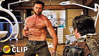 Wolverine vs Shingen  Fight Scene  The Wolverine 2013 Movie Clip HD 4K [upl. by Glaser67]