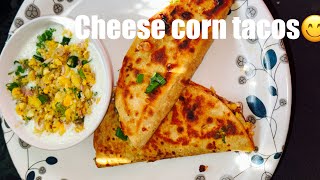 आपके बच्चे भी ये नाश्ता देखकर खुश हो जाएँगे 😋😀॥chesss corn tacos 😋॥pahadilife2982 [upl. by Kiele]