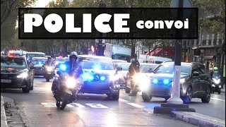 police convoi  TOUT LE MONDE VEUT PASSER [upl. by Ruhtracam256]