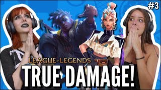 JOVENS REAGEM A LEAGUE OF LEGENDS  TRUE DAMAGE RISE GET JINXED [upl. by Eivi]