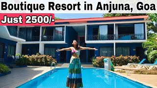 Best Boutique Resort in Goa  Anjuna beach  Couple Resorts in North Goa  Goa Resorts [upl. by Warfeld]