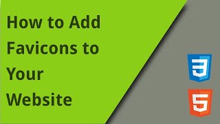 Adding Favicons to Websites [upl. by Kcor416]