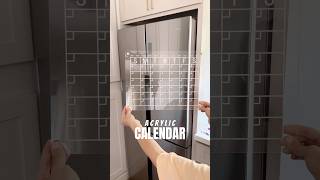 ACRYLIC CALENDAR organization planner monthlyplanner amazon home homehacks amazonfinds [upl. by Keyes]