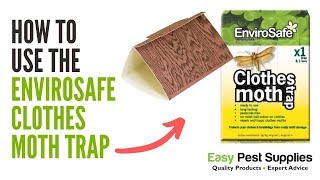 How to Use The Envirosafe Clothes Moth Trap [upl. by Assenahs]