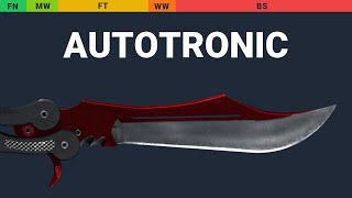 Butterfly Knife Autotronic  Skin Float And Wear Preview [upl. by Ynetruoc]