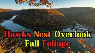 Fall Foliage at Hawks Nest Overlook [upl. by Polash202]