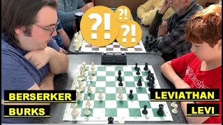 Berserker Burks vs Leviathan Levi Game 1  CAROKANN FANTASY VARIATION [upl. by Jdavie]