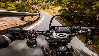 Backroad Blast  DRZ400sm  4K  POV  PURE SOUND [upl. by Perice660]