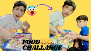 I challenge my brother guess the foodlekin balaj har gaya [upl. by Oster]