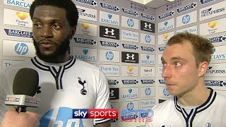 quotNo Im not going to give it to himquot  Emmanuel Adebayor refuses to award Christian Eriksen MOTM [upl. by Radley684]