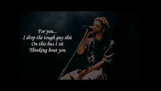 J Cole  Shes Mine Part 1amp2 Lyrics on Screen [upl. by Sev]