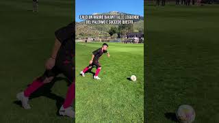 Calci un rigore davanti alle leggende del Palermo e succede questo shorts calcio palermo [upl. by Hajed]