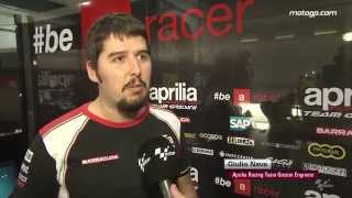 Aprilia Racing Team Gresini discuss Austin challenge [upl. by Aital]