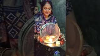 Hatho me Puja ki thali comedy vedio  shorts karwa chauth 💥🥰 [upl. by Naik]