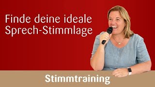 Stimmtraining  Finde deine ideale Stimmlage [upl. by Cornell235]