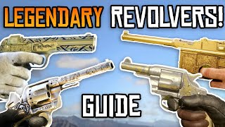 Every LEGENDARY Revolver amp How to Get them Red Dead Redemption 2 unique Revolvers Locations [upl. by Jacquetta]