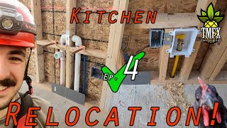 How To Relocate A Kitchen Ep 4  Right In The Plumbs [upl. by Gorski]