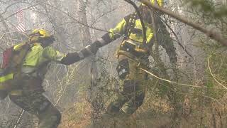 Vídeo resum de lextinció de lincendi forestal de Tàrbena 15042024 [upl. by Bostow989]