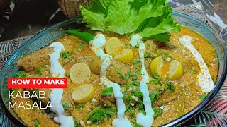 Handi kabab recipe  kabab masala gravy  malai seekh kabab gravy recipe by Sherry  29 April 2024 [upl. by Ettesil43]