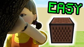 Squid Game  Red Light Green Light Noteblock Tutorial Minecraft [upl. by Odracer483]