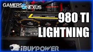 MSI GTX 980 Ti Lightning Overclocking Video Card HandsOn [upl. by Esor913]