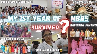 Story Of My 1st year MBBS Experiences NEET to MBBS [upl. by Raamal900]