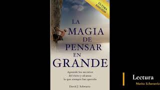 La magia de pensar en grande  Cap 1 Crea que puede tener éxito y lo tendrá [upl. by Snehpets]