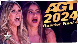 Americas Got Talent 2024 ALL AUDITIONS  Quarter Final 4 [upl. by Krid]