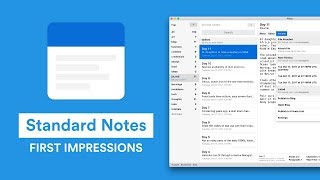 Standard Notes Full Review Pricing amp Thoughts [upl. by Innavoij]