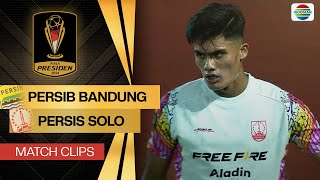 Persib Bandung vs Persis Solo  Match Clips  Piala Presiden 2024 [upl. by Mariken]