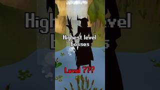 These are RuneScapes STRONGEST bosses [upl. by Hardigg]