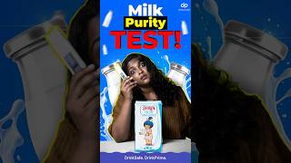 MILK PURITY TEST How to Check TDS at Home test science milk factchecking facts [upl. by Yennaiv]