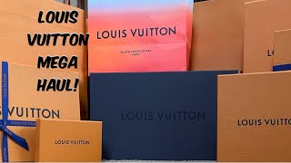 Another Belated Unboxing My Louis Vuitton Mega Haul [upl. by Shaefer]