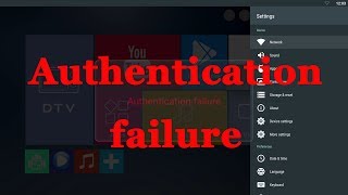 How to fix your android tv box Authentication failure problem by burning MAC address [upl. by Acsirp121]