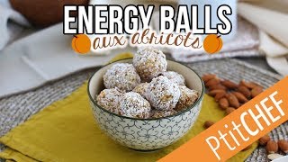 Recette de Energy Balls abricot  coco  Ptitchefcom [upl. by Novy663]