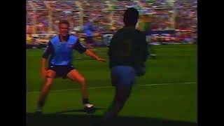 KEVIN FOLEY WRITES HIS NAME IN GAA HISTORY WITH THIS GOAL  MEATH V DUBLIN 3RD REPLAY 1991 LEINSTER [upl. by Atiekal552]