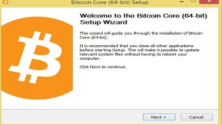 Setup Bitcoin Core Wallet  Bitcoin core wallet  How to use Bitcoin Core [upl. by Sandra942]