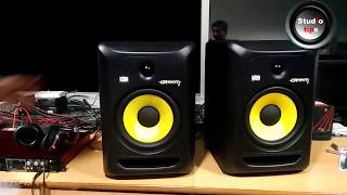 KRK Rokit 8 G3 Unboxing in hindi by Vishwanath Studio Tips [upl. by Buke]