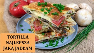 Tortilla z patelni najlepsza jaką jadłam Gotowanie Po Mojemu [upl. by Aiynot]