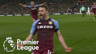 Calum Chambers makes it 30 to Aston Villa against Leeds United  Premier League  NBC Sports [upl. by Rudyard]