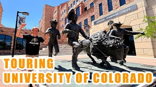 Discovering The Beauty Of CU Boulder With A Surprise Guest [upl. by Dian643]