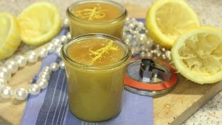 Lemon Curd ohne EiZitronenCremeZitronenmarmelade aus dem Thermomix vegan möglich [upl. by Latrena]