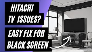 How to Fix HITACHI SMART TV Not Connecting to Internet  Hitachi TV wont connect to Internet [upl. by Ysdnyl]