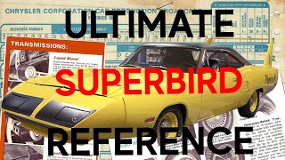 Ultimate Plymouth Superbird Reference Guide [upl. by Ulrick]