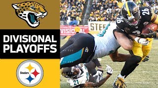 Jaguars vs Steelers  NFL Divisional Round Game Highlights [upl. by Nahshunn]