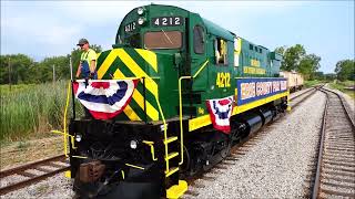 Behind the Scenes The last Strates fair train on the Buffalo Southern [upl. by Glanville119]