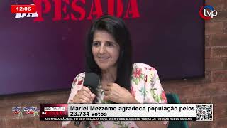 Marlei Mezzomo agradece população pelos 23734 votos Entrevista 1610 2024 Parte Final [upl. by Dibbrun]