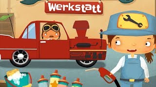 Tolles Autowerkstatt Kinderspiel 🌞 Meine kleine Welt Werstatt  deutsch [upl. by Sutton]