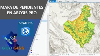 MAPA DE PENDIENES EN ARCGIS PRO [upl. by Zoi]